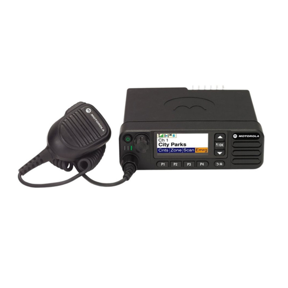 Picture of Motorola DM4601e Vhf 136-174Mhz, 25W, WIFI, BT, GPS, Colour Display, 1000Ch, IP54.