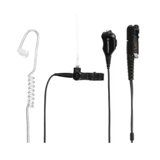 Picture of Motorola 2-Wire Surveillance Kit, Black R5 Active Noise Suppression