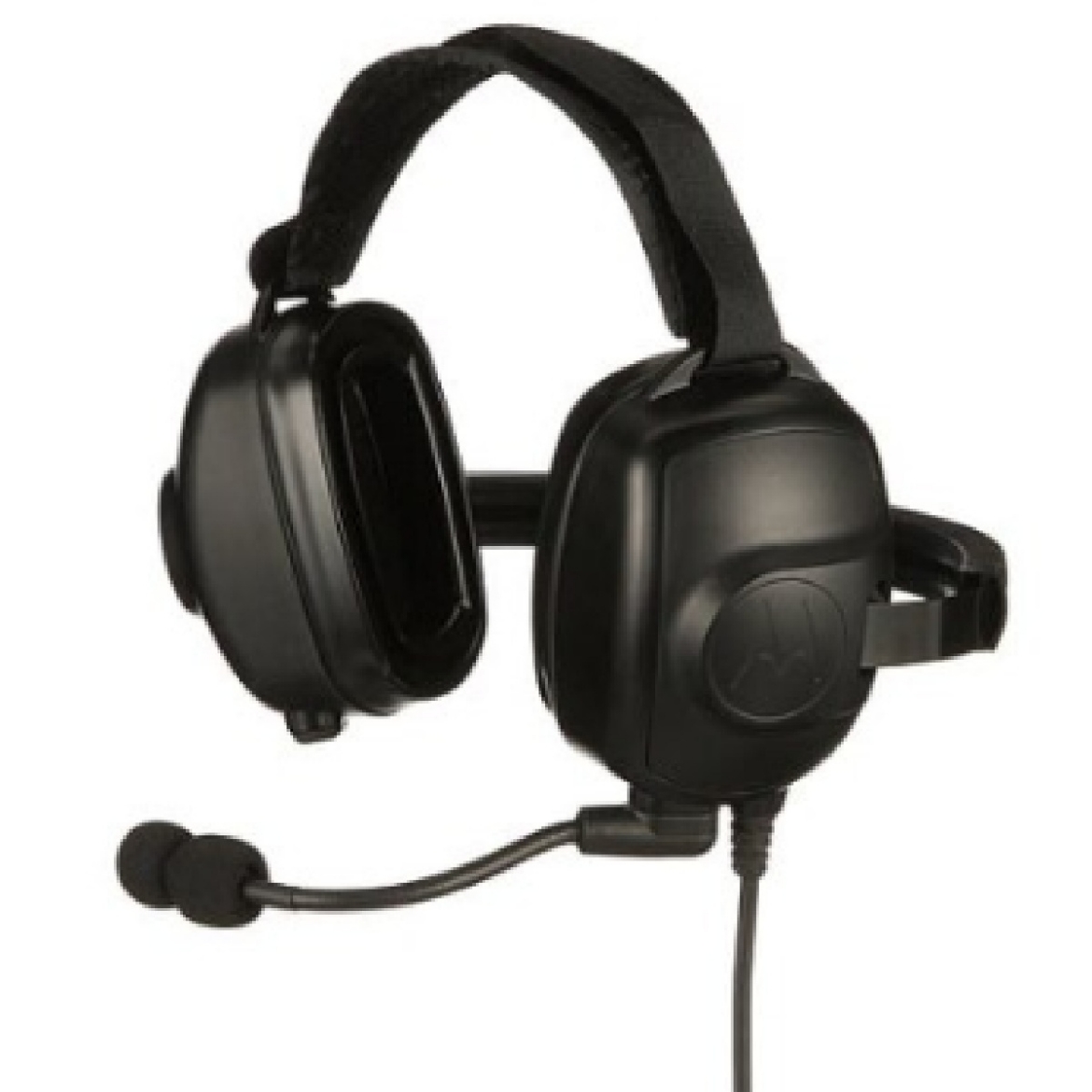 Picture of Motorola Heavy Duty Headset - Behind the Head NC Boom Microphone, PTT on Ear Cup, Trbo4000 UL/TIA & FM/IS  (Otto)